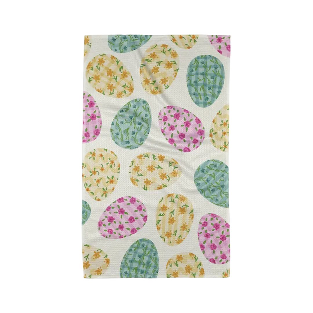 Geometry Easter Tea Towel