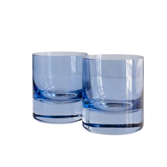 Estelle Colored Rocks Glass Set of 2