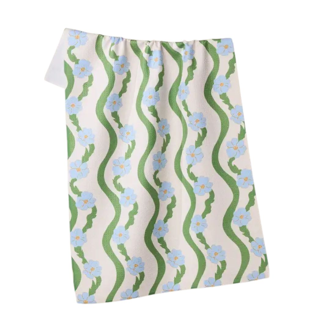 Geometry Easter Tea Towel