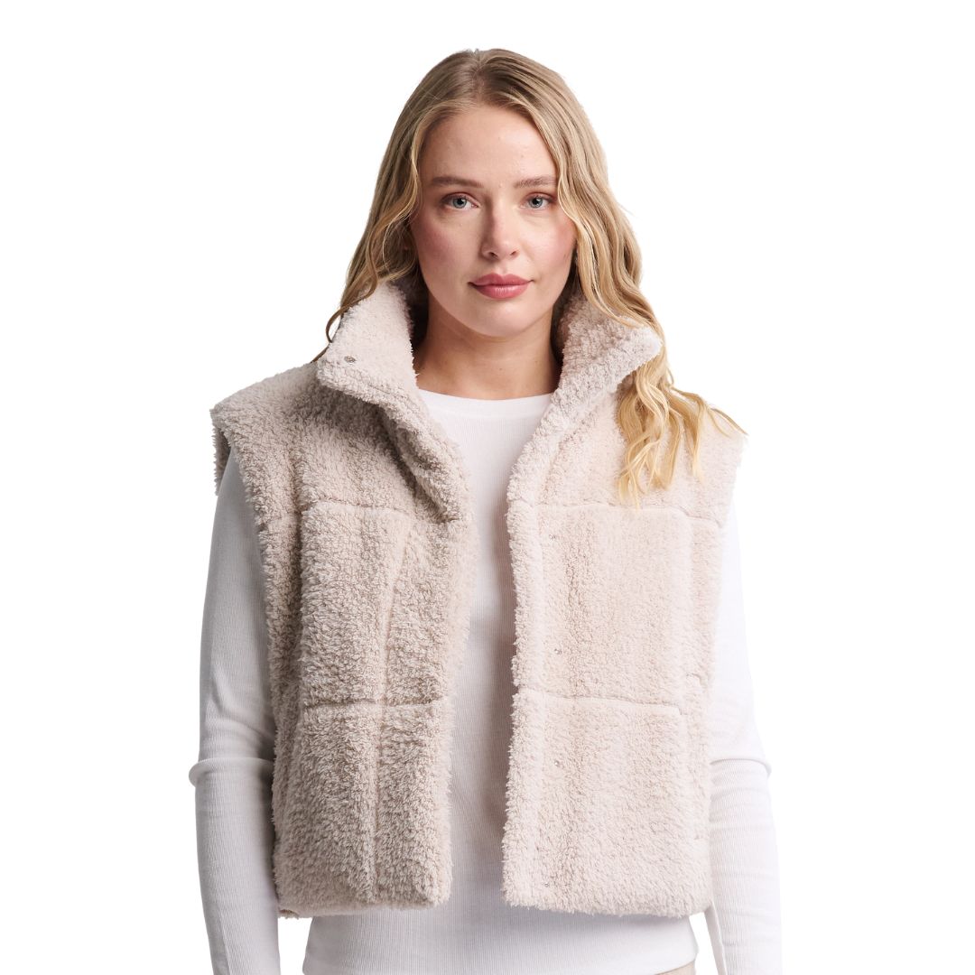 Barefoot Dreams Brushed CozyChic Puffer Vest