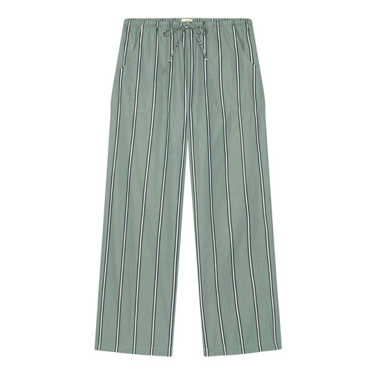 Donni Sage Pop Stripe Drawstring Pant