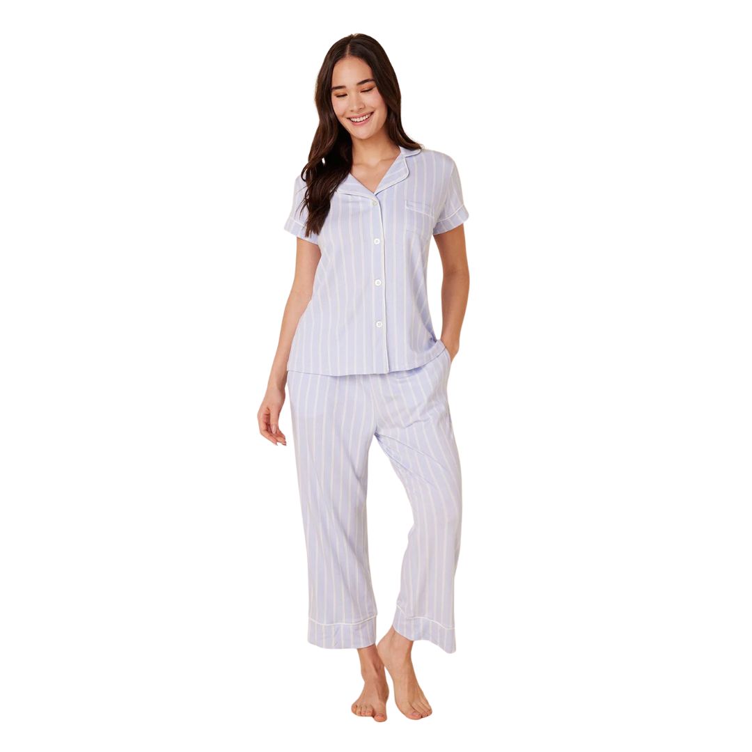 Cat's PJs Pima Knit Capri Set