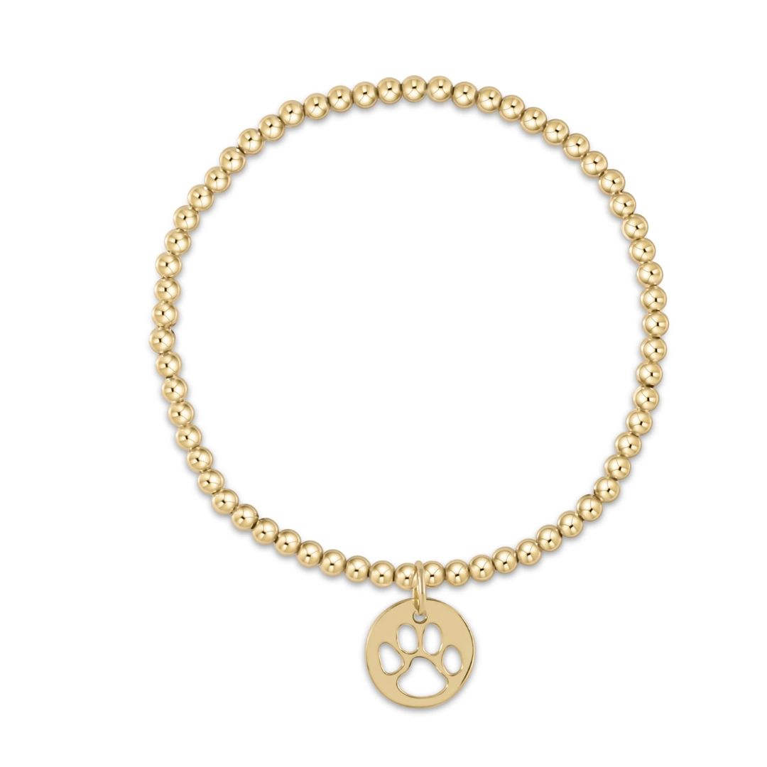 E Newton Classic Gold w/ Disc Bracelet