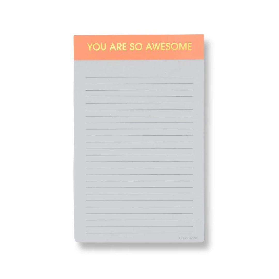 Chez Gagne Lined Notepad