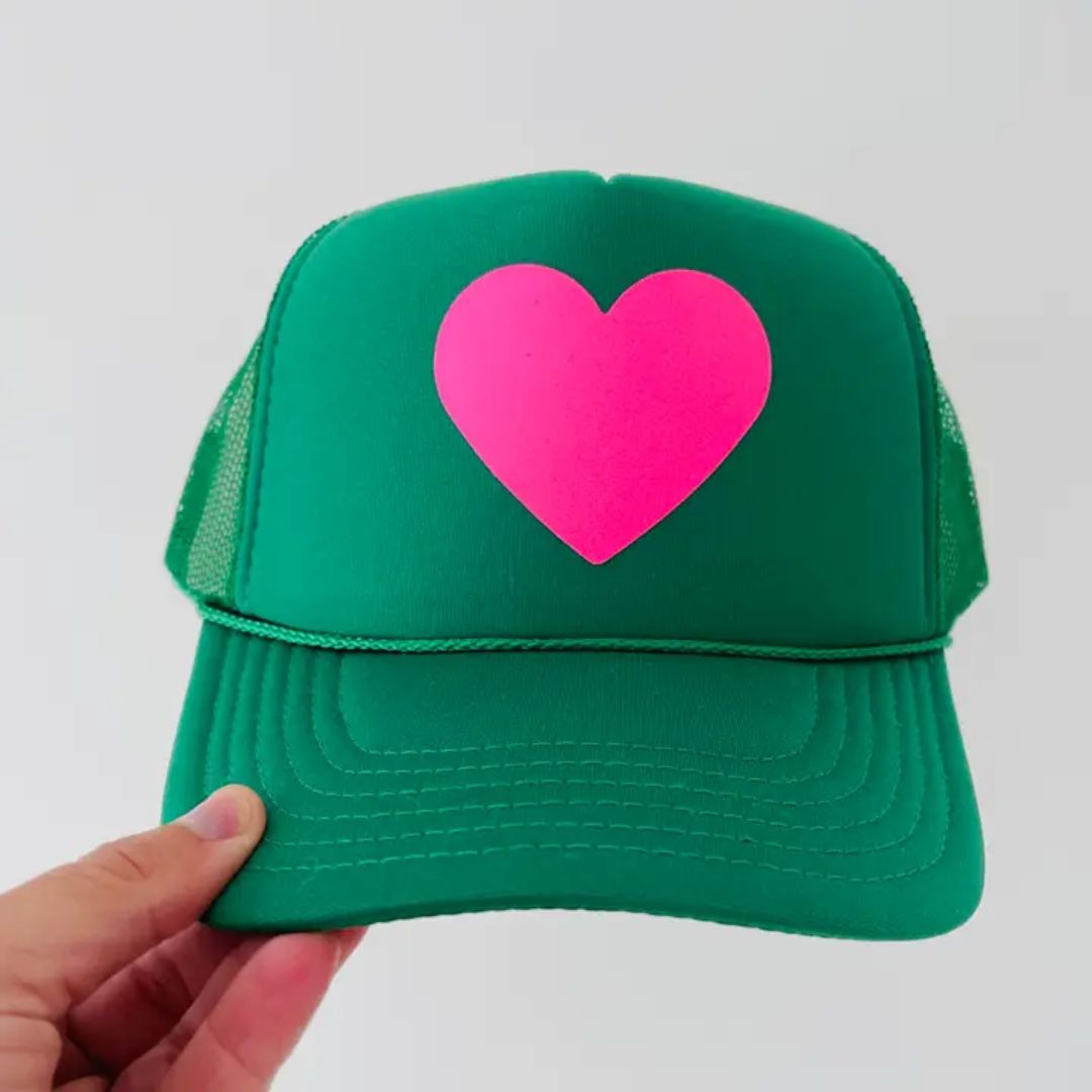 Trucker Heart Hat