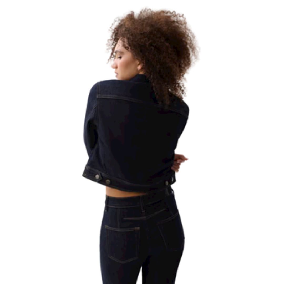 Pistola Leonie Cropped Denim Jacket