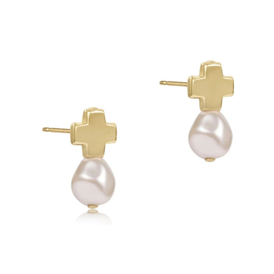 E Newton Stud Earrings