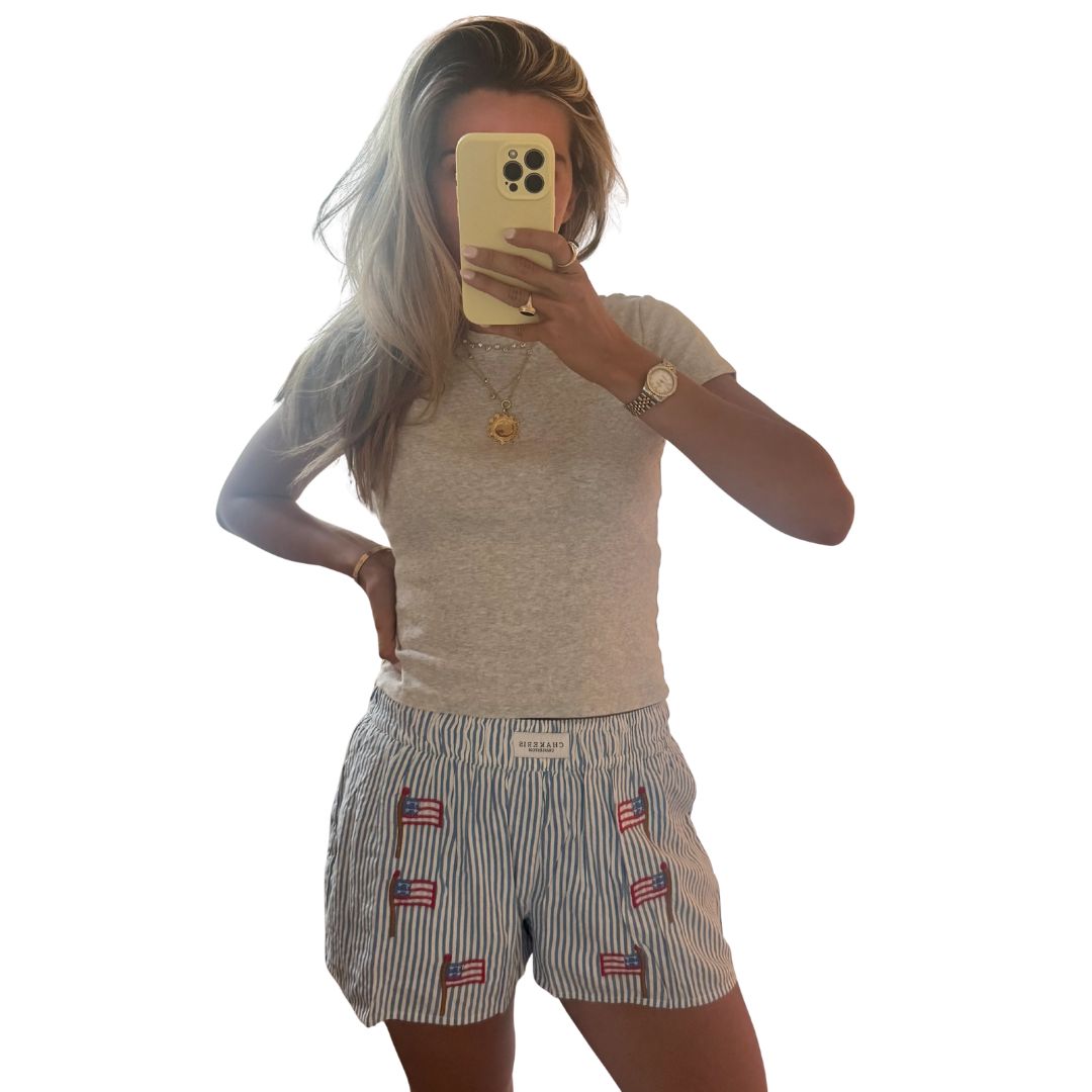 American Flag Shorts