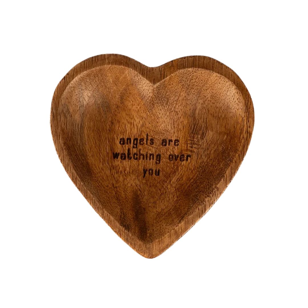 Sugarboo Wood Heart Dish