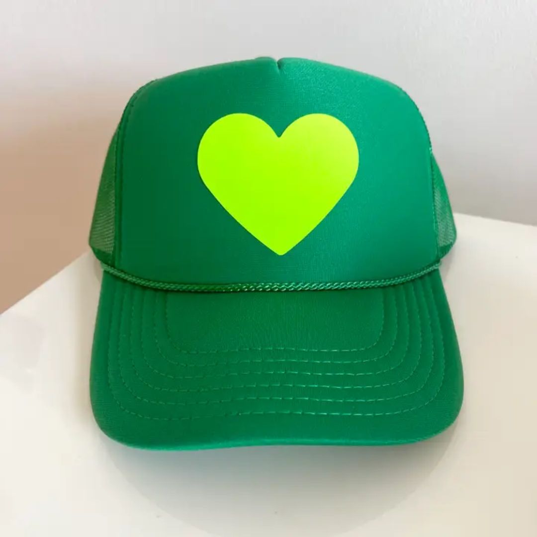 Trucker Heart Hat