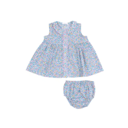 Angel Dear Peter Pan Collar Dress and Bloomer