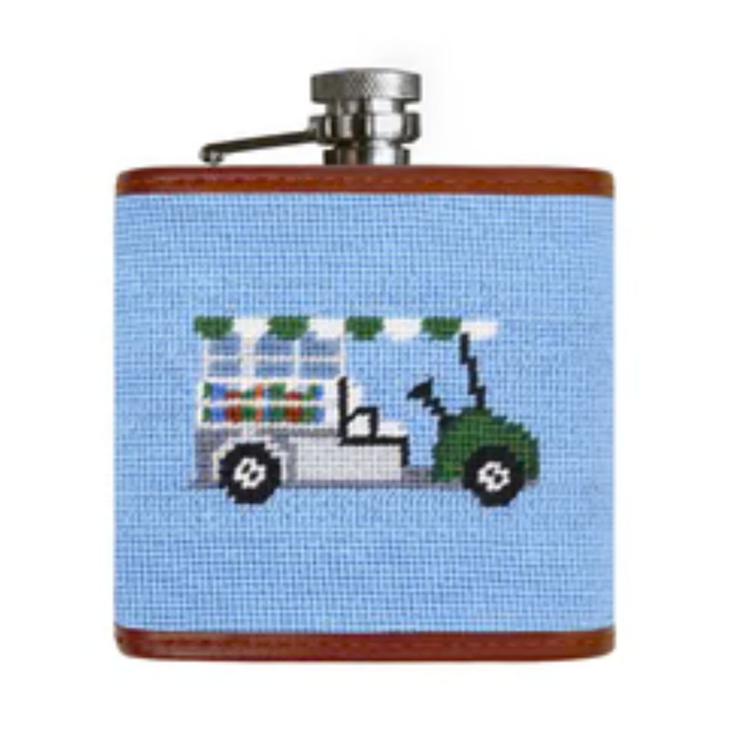 Smathers & Branson Needlepoint Flask