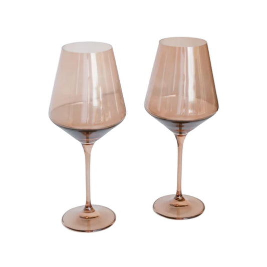 Estelle Colored Wine Stemware Set of 2
