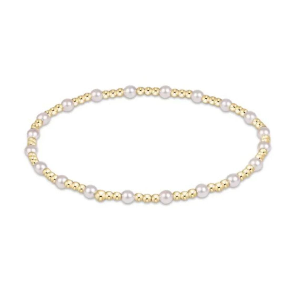 E Newton Pearl Bracelets