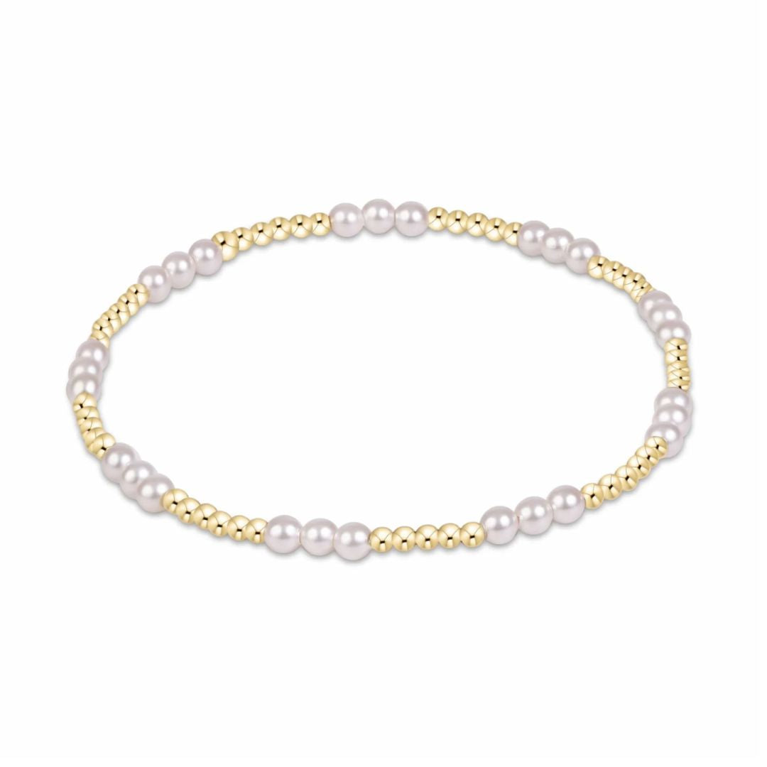 E Newton Pearl Bracelets