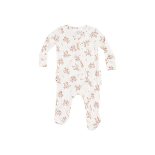 Angel Dear 2-Way Ruffle Zipper Footie