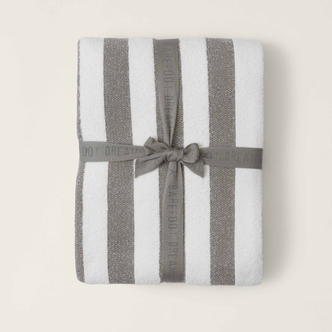 Barefoot Dreams CozyChic Cotton Stripe Throw