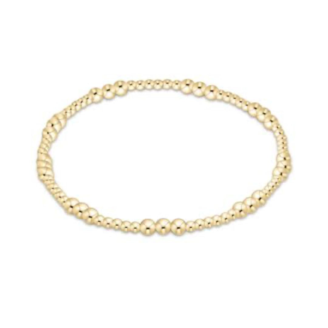E Newton Hope Unwritten Bracelet Gold