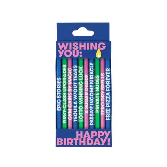 Long Birthday Candles