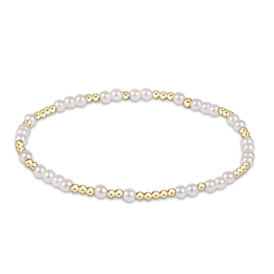 Hope Unwritten Pearl Bracelet