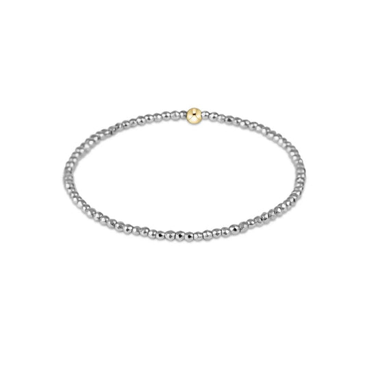 E Newton Hematite 2mm Bracelet