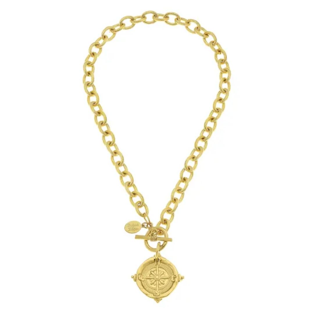 Gold Toggle Necklace
