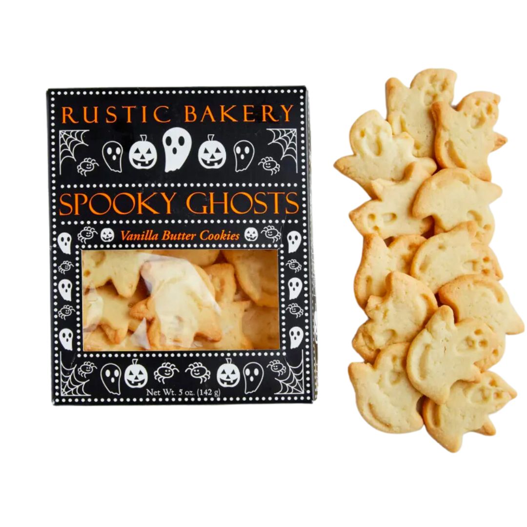 Rustic Bakery Spooky Ghosts Cookies