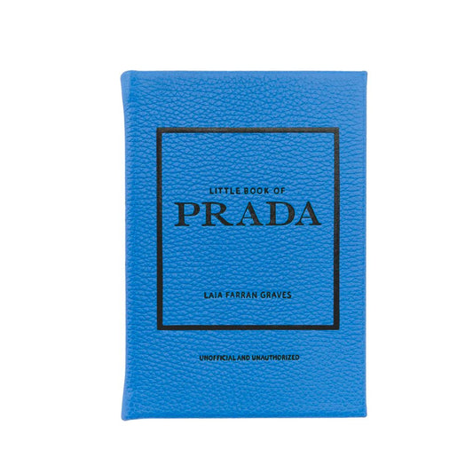 Little Book Of Prada Blue Leather