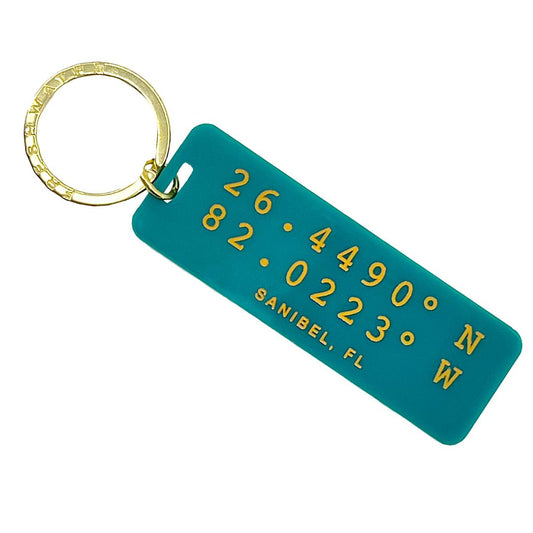 City Rectangle Keychain