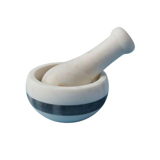 Be Home Anzio Marble Mortar & Pestle