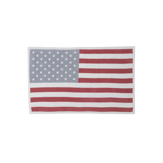 Barefoot Dreams American Flag Blanket