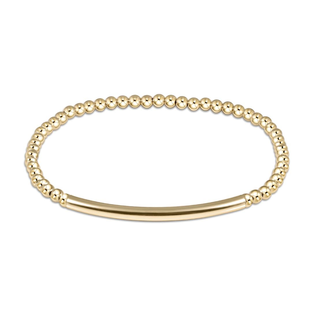 Classic Gold Bliss Bar Bracelet
