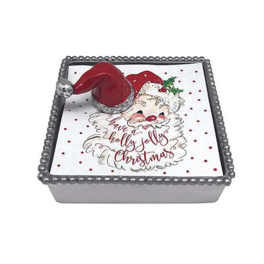 Red Santa Hat Napkin Box