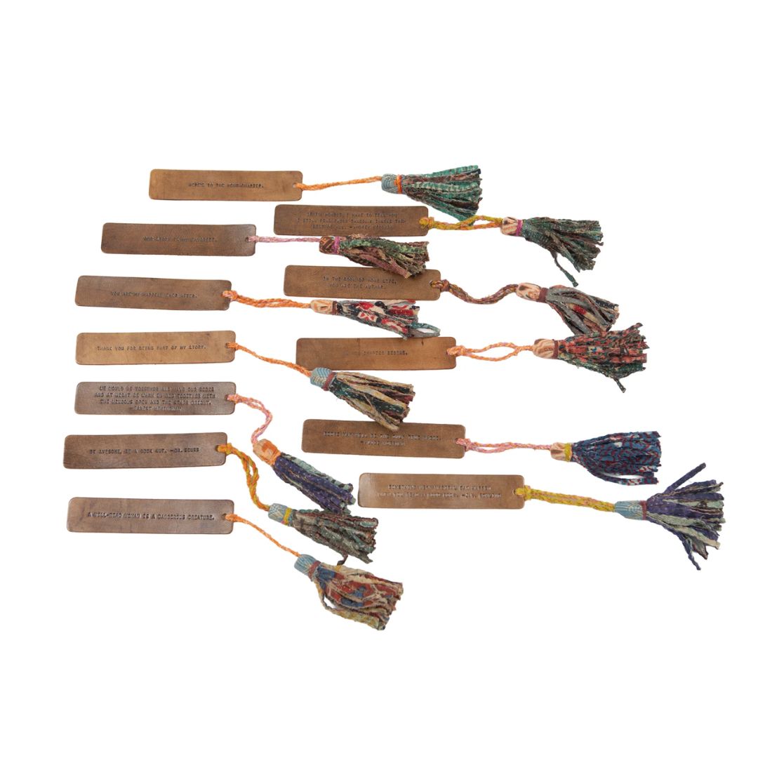 Sugarboo Kantha Tassle Bookmark
