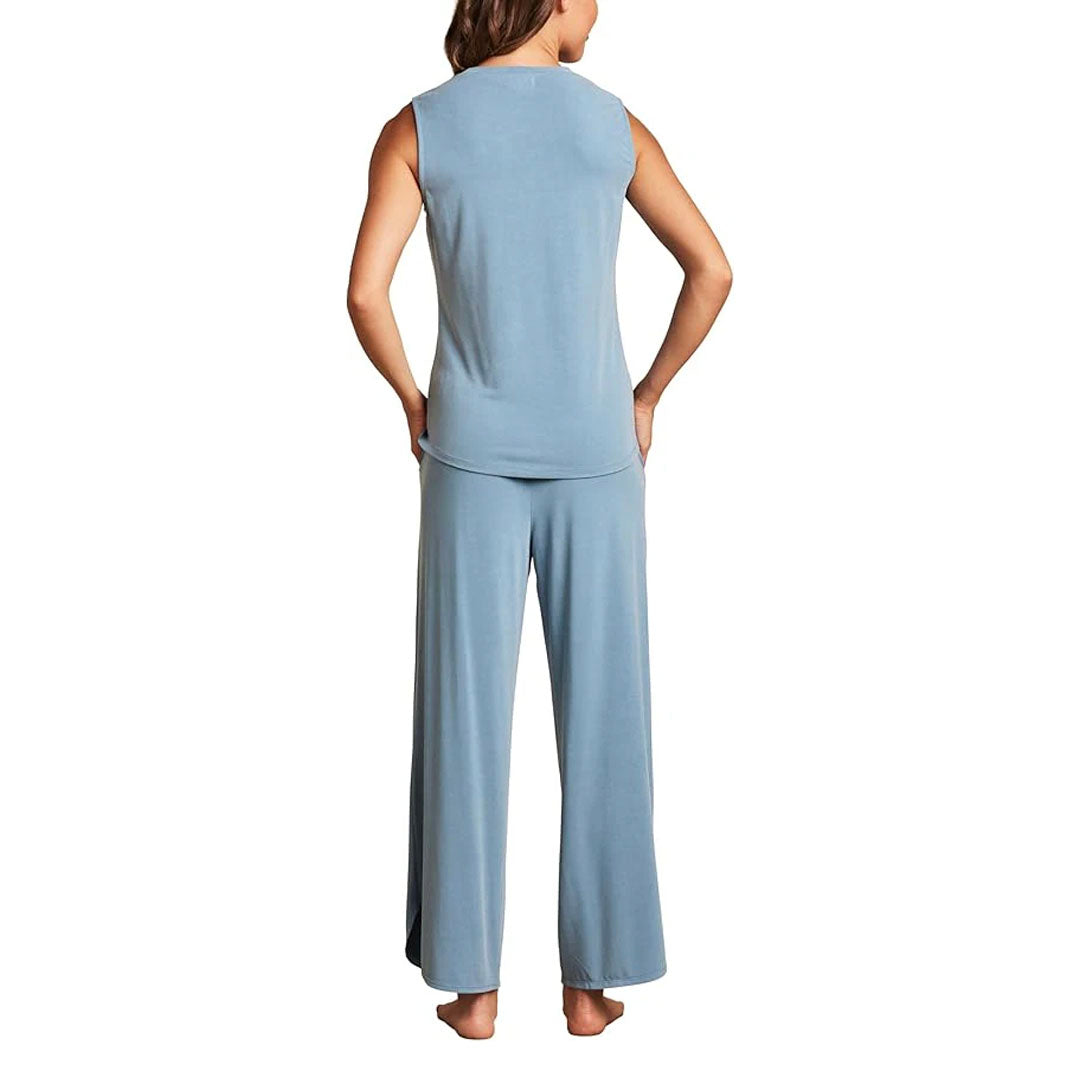 Barefoot Dreams Sand Washed Jersey Piped Set