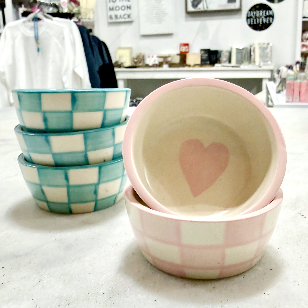 Mini Checkered Bowl