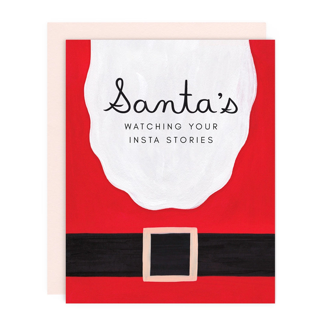 Santa's Watching Cards