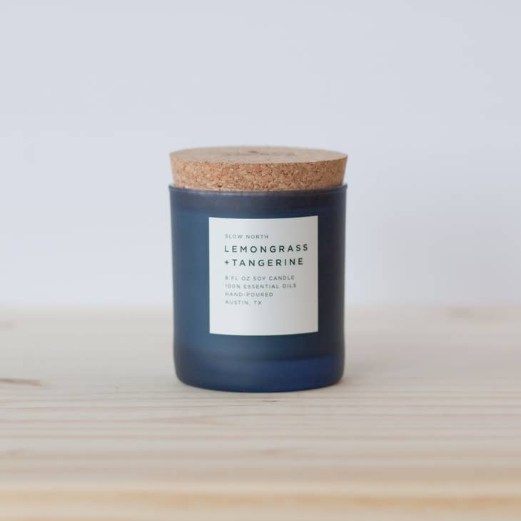 Slow North Frosted Candle