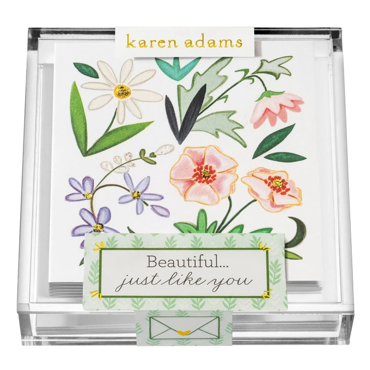 Karen Adams Acrylic Box Gift Enclosures