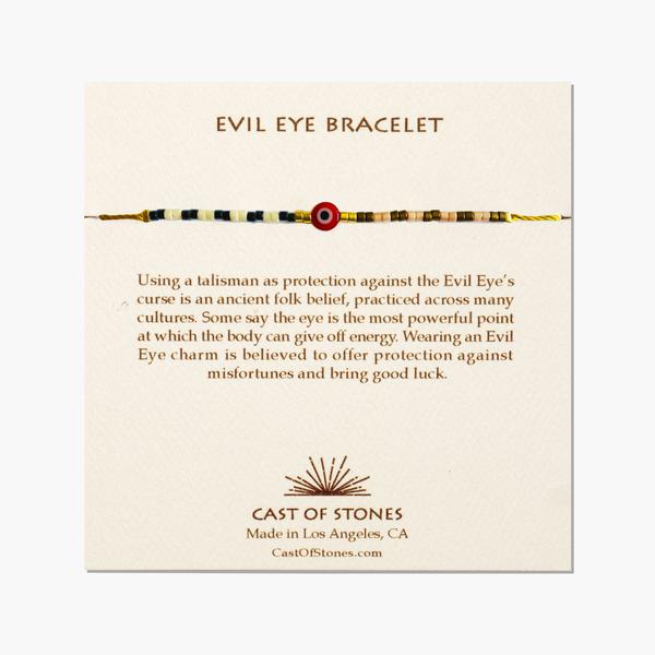 Cast of Stones Evil Eye Bracelet