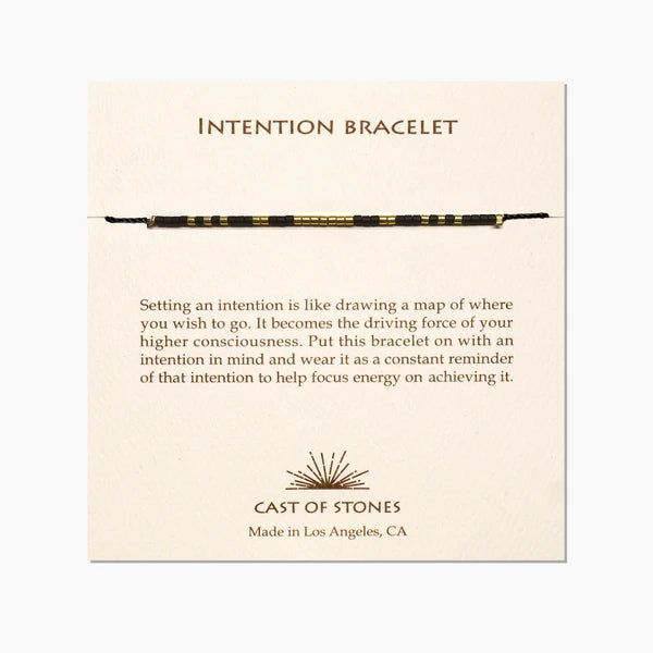 Cast of Stones Intention Bracelet