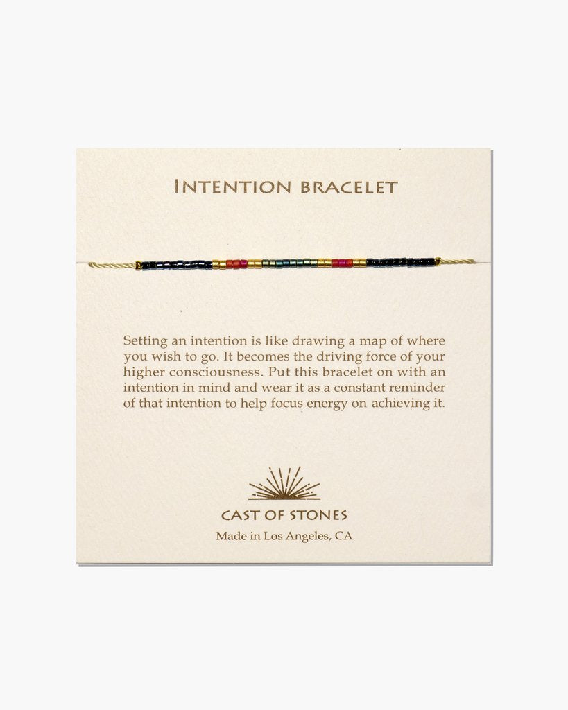 Cast of Stones Intention Bracelet