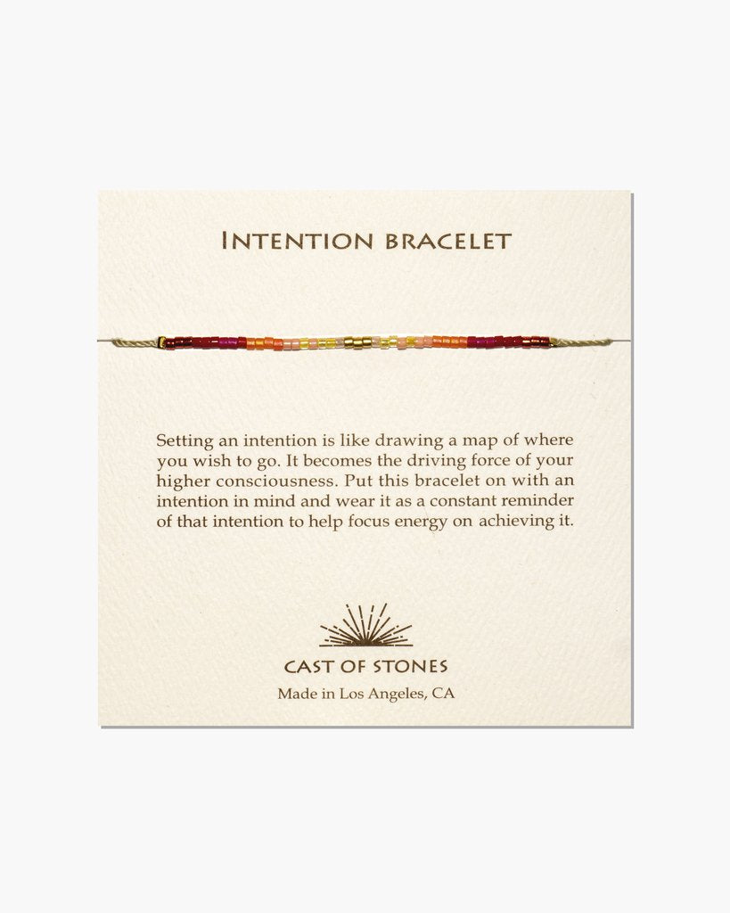 Cast of Stones Intention Bracelet
