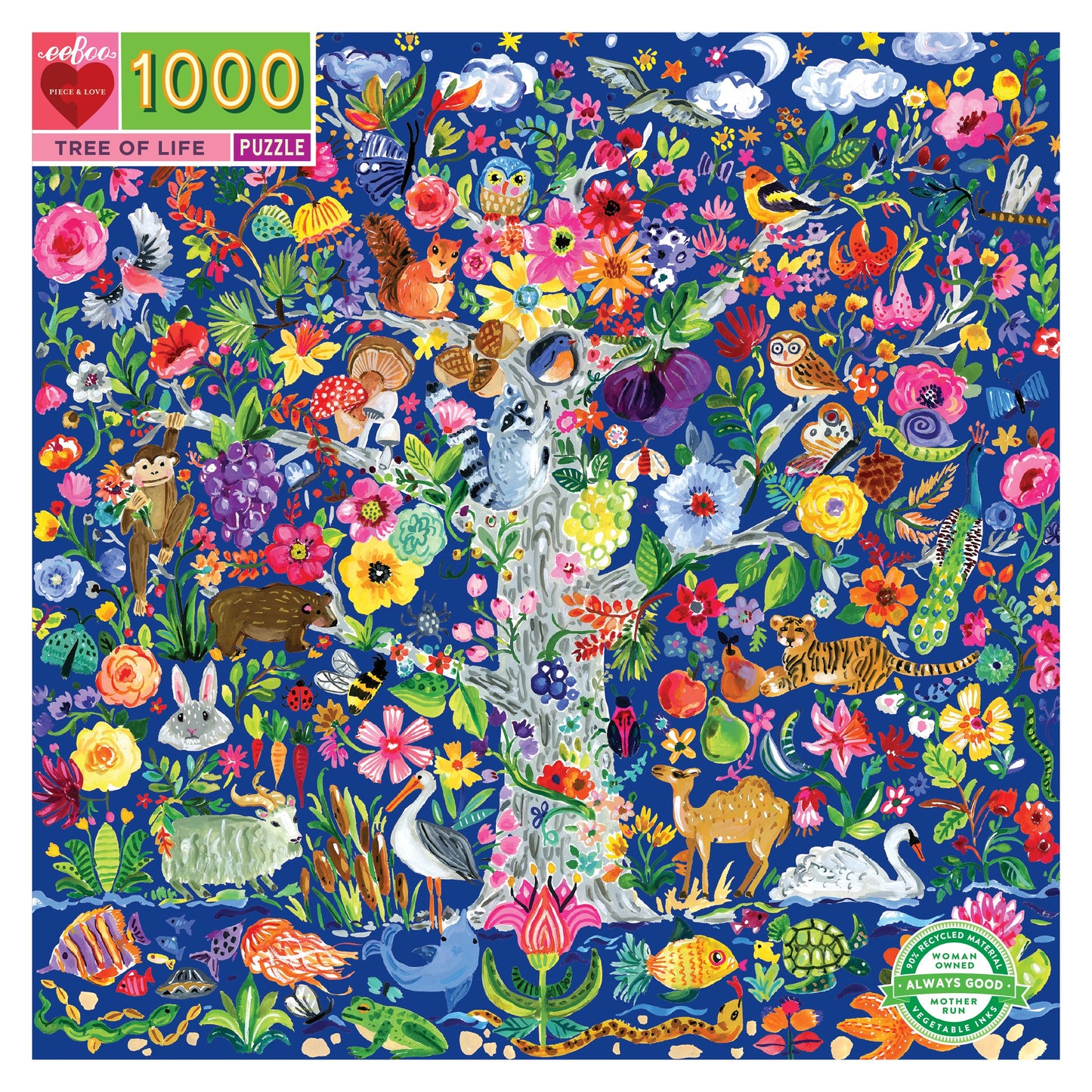 Eeboo 1000 Piece Puzzle