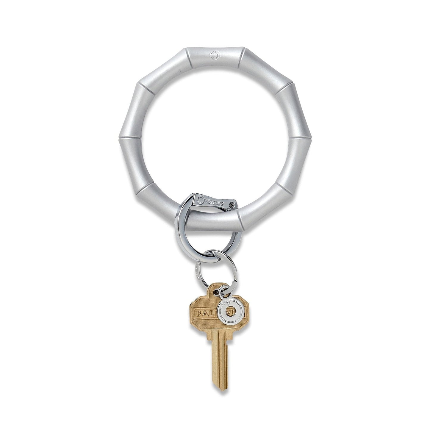 O-Venture Silicone Bamboo Key Ring