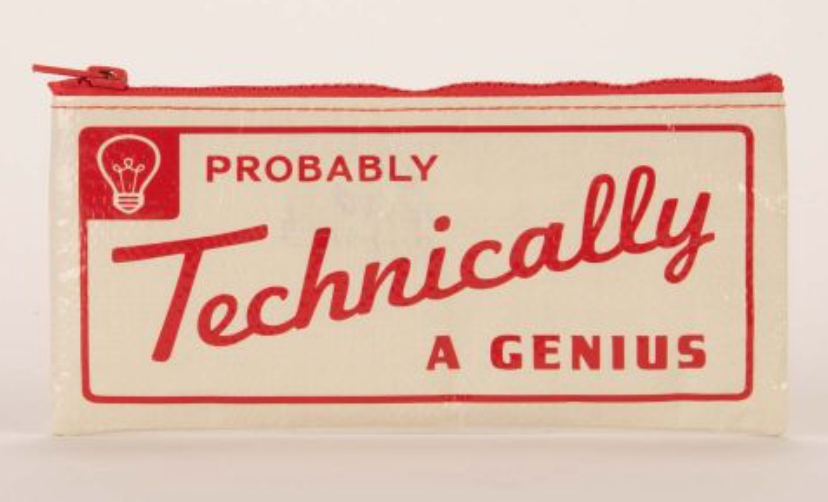 Blue Q Pencil Case