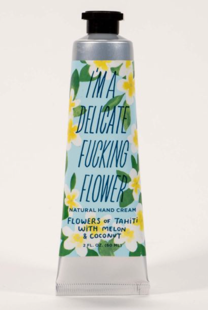 Blue Q F-ing Flower Hand Cream