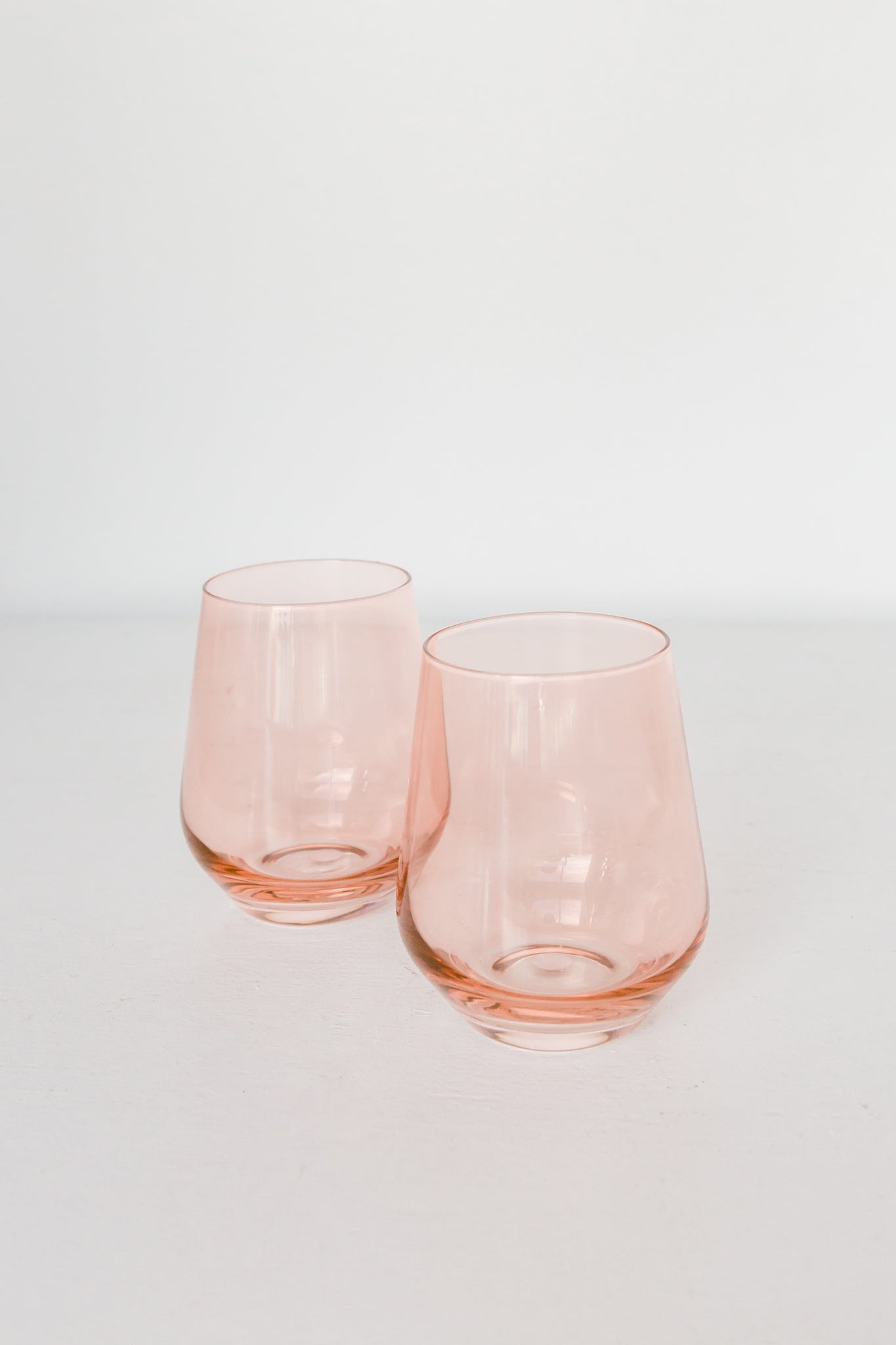 Estelle Colored Wine Stemless Set of 2