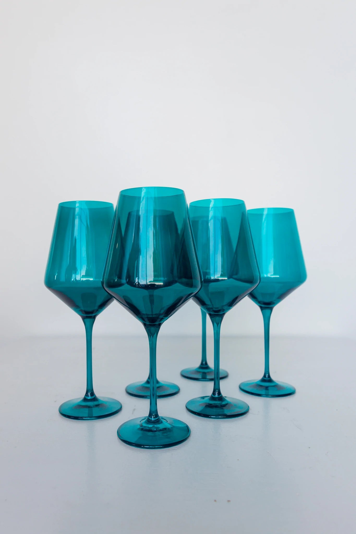 Estelle Colored Wine Stemware Set of 6