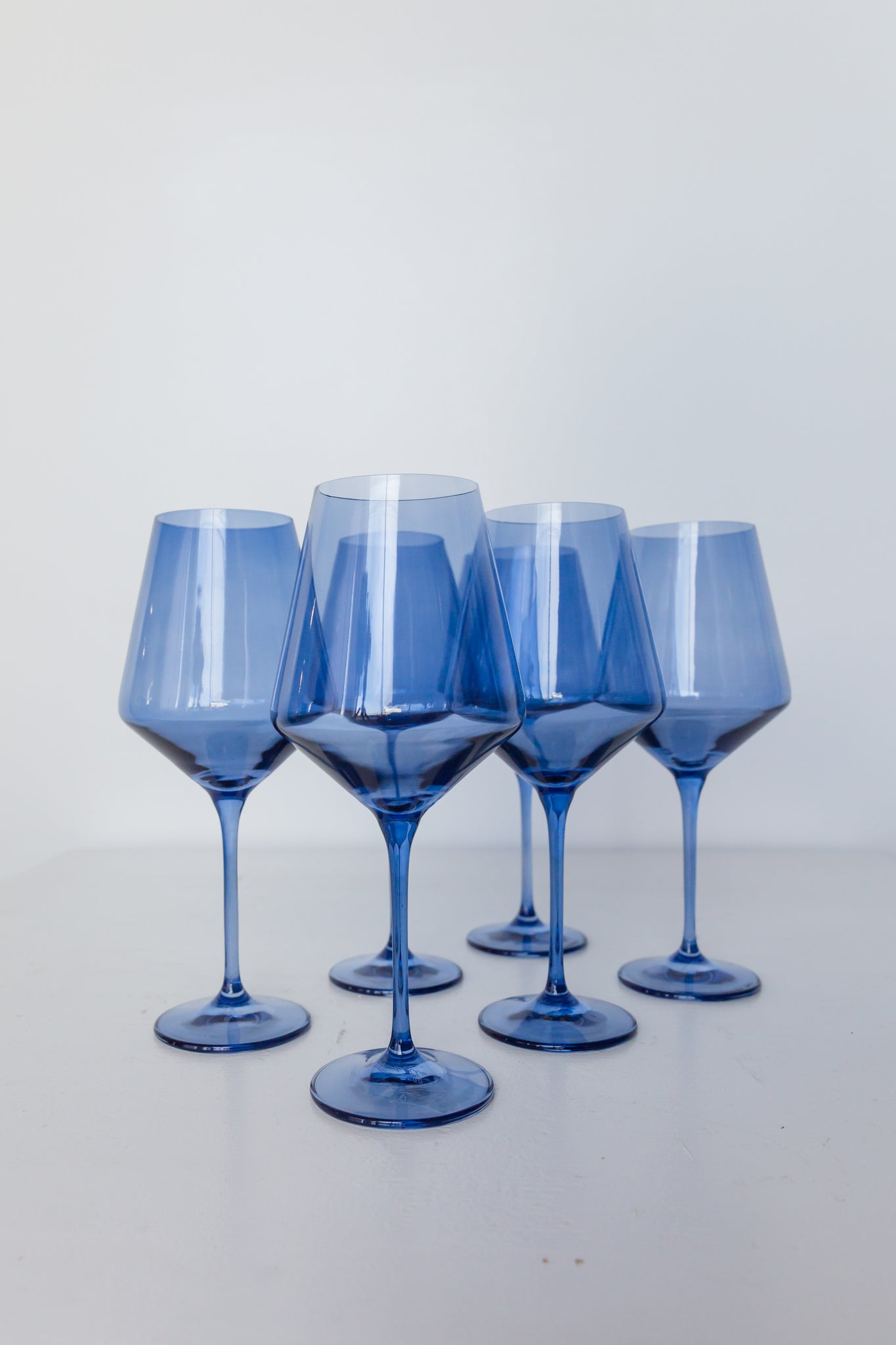 Estelle Colored Wine Stemware Set of 6